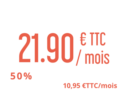 Tarif web 21.90€