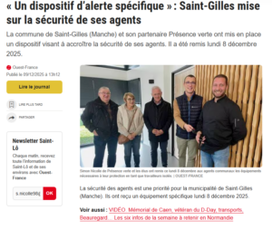 Saint Gilles sécurité de ses agents municipaux