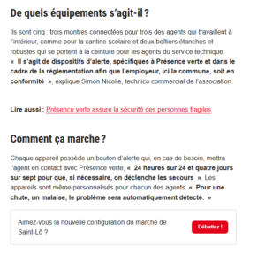 Saint Gilles sécurité de ses agents municipaux